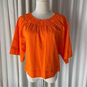 Everlane | Orange Top | Small
